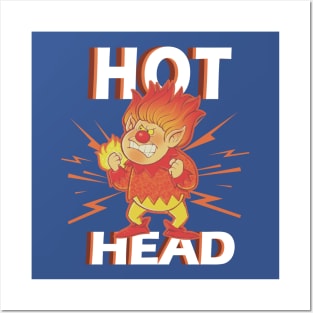 Hot Head - Heat Miser Posters and Art